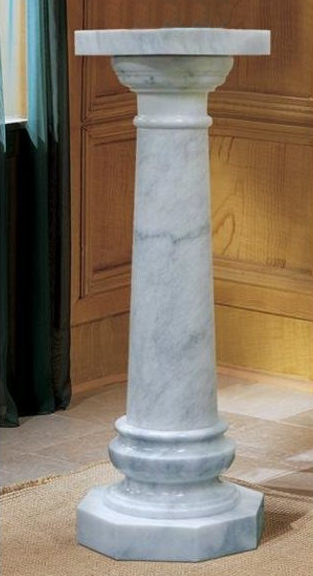 marble column pedestal