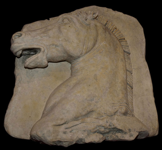 Parthenon Athens Horse Plaque