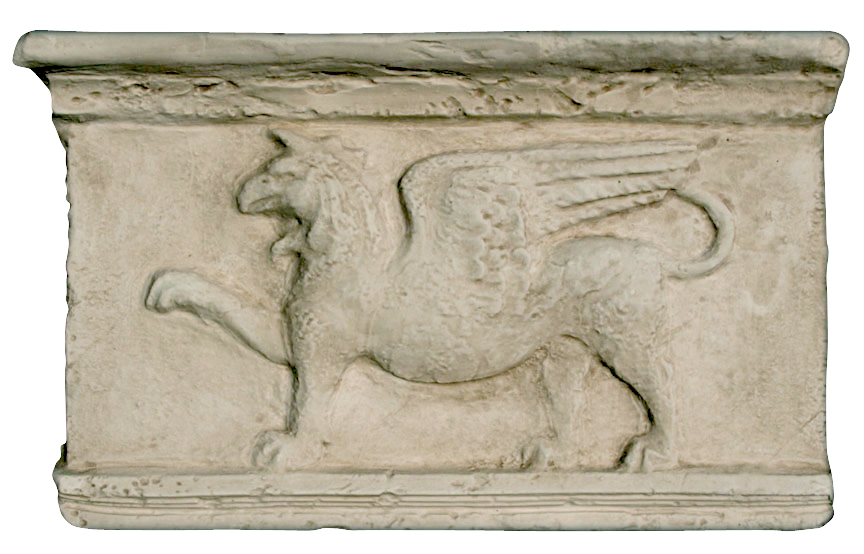 Large Griffin plaque