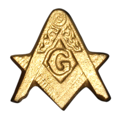 Freemason Masonic Lodge Symbol plaque Gold Finish