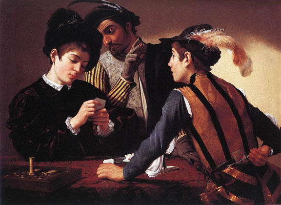 Caravaggio oil painting