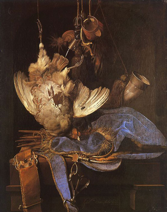 Willem van Aelst oil painting