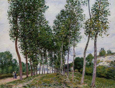 Alfred Sisley oil painting