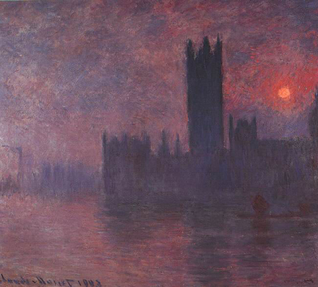 Claude Monet oil painting