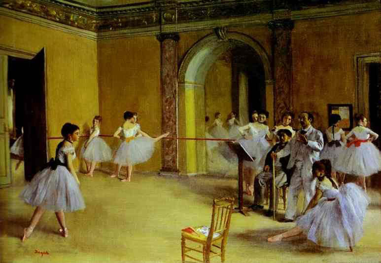 Edgar Degas oil painting
