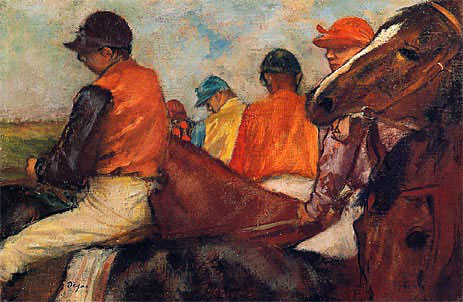 Edgar Degas oil painting