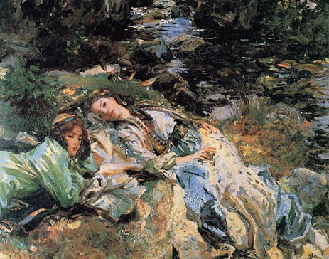 John Sargent oil painting