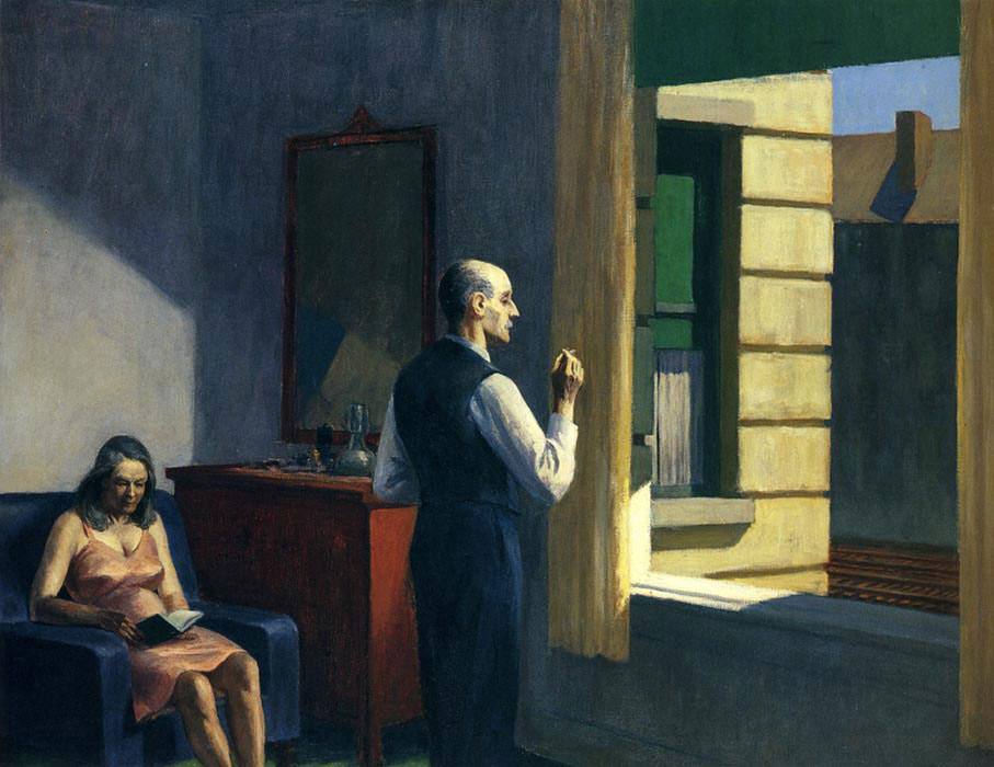 Edward Hopper oil painting