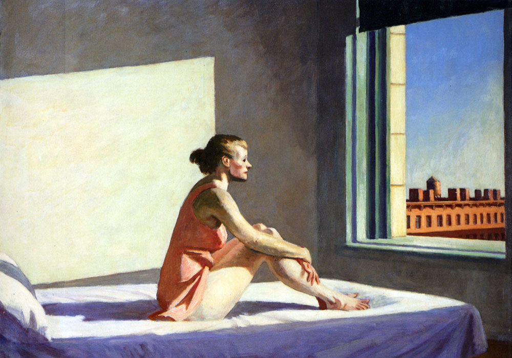 Edward Hopper oil painting