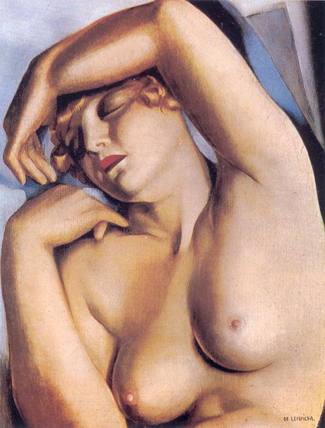 Tamara de Lempicka oil painting