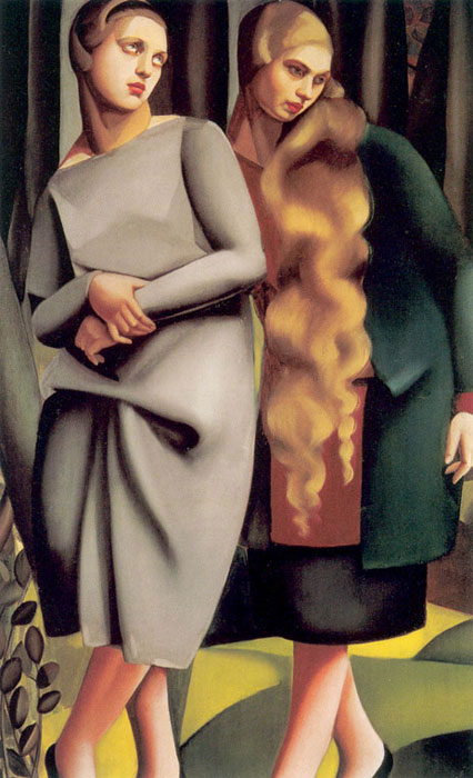 Tamara de Lempicka oil painting