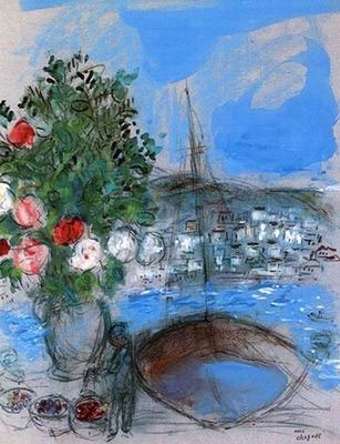 Marc Chagall oil painting
