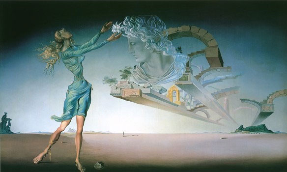 Salvador Dali oil painting