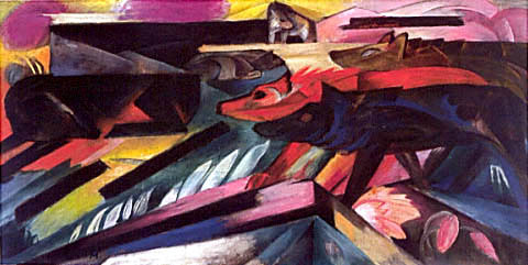 Franz Marc oil painting