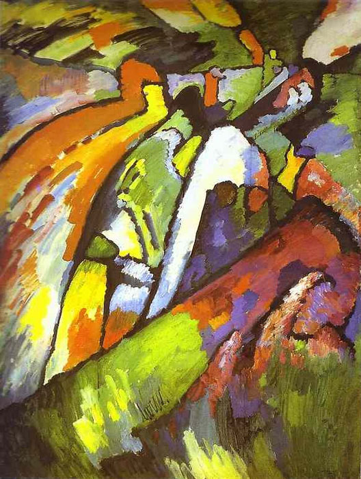 Kandinsky oil painting