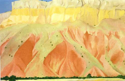 Georgia O’Keeffe oil painting