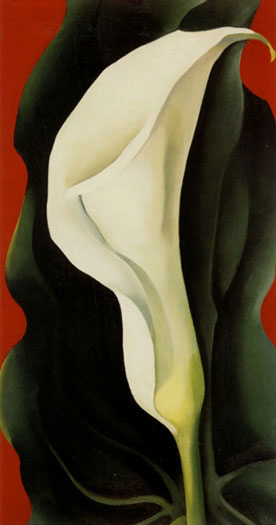 Georgia O’Keeffe oil painting