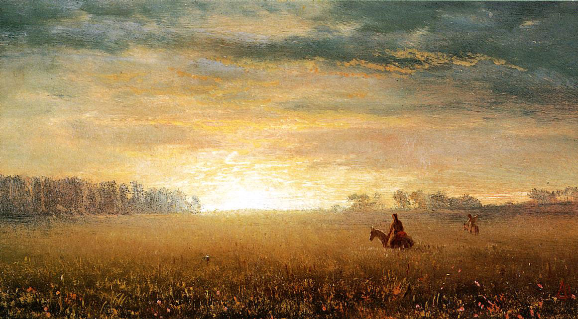 Albert Bierstadt oil painting