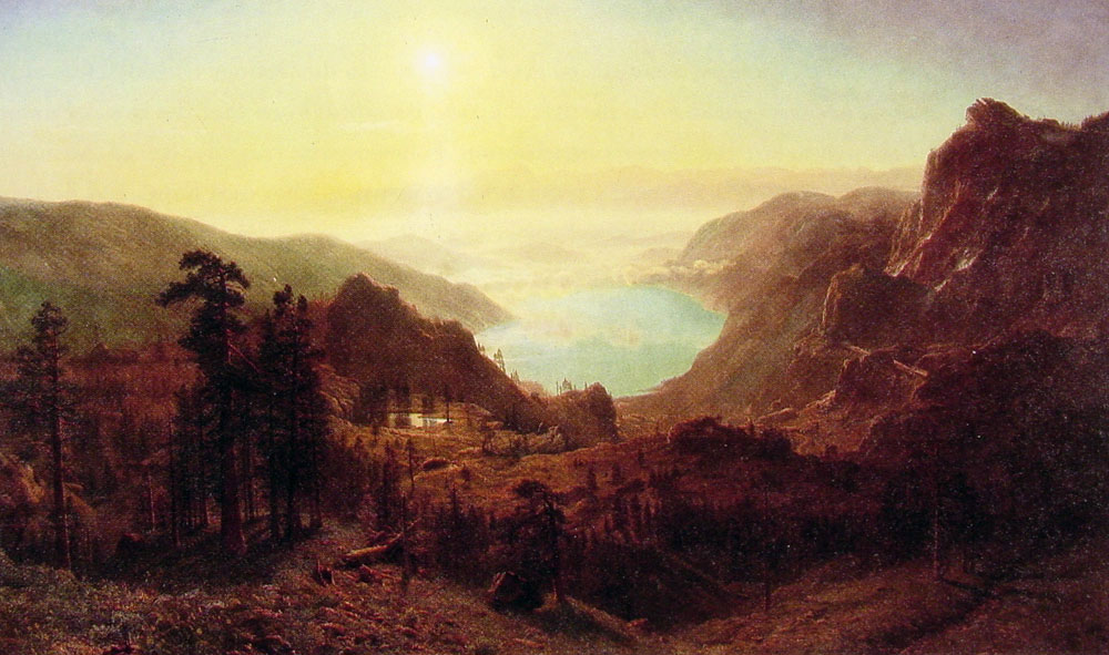 Albert Bierstadt oil painting