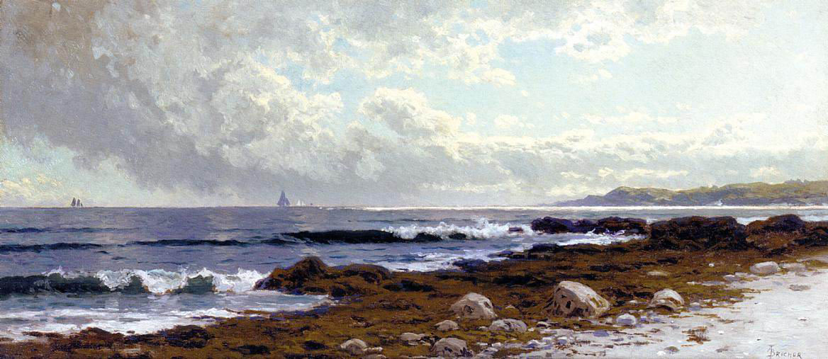 Alfred Thompson Bricher oil painting