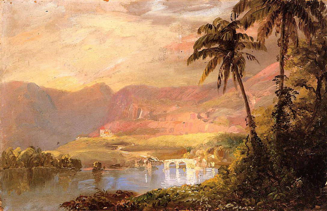 Frederic Edwin Church oil painting