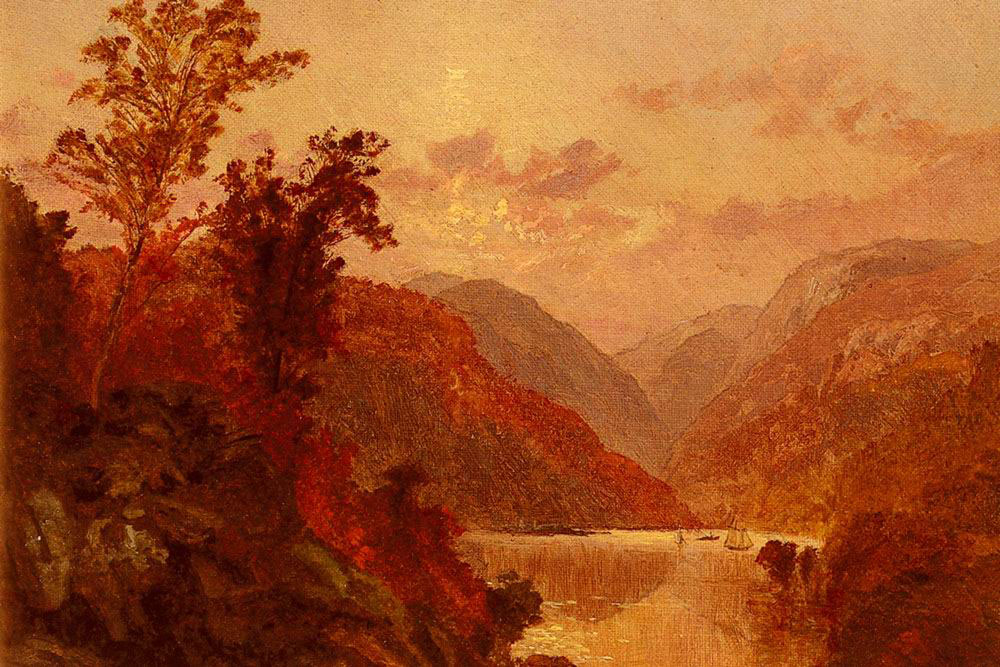 Jasper Francis Cropsey oil painting