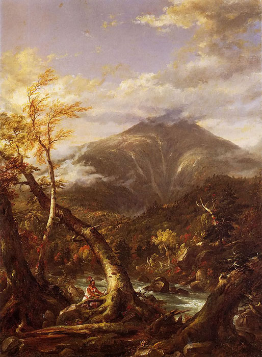Thomas Cole oil painting