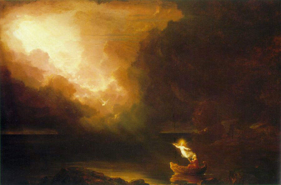 Thomas Cole oil painting
