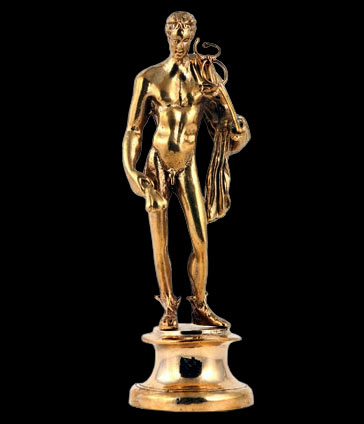 Bronze Statuette or Mercury