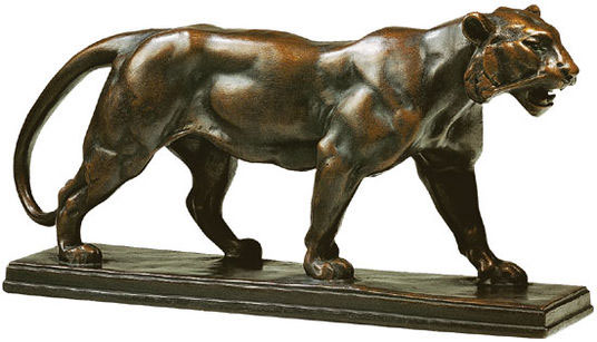 Panther Sculpture by Antoine-Louis Barye