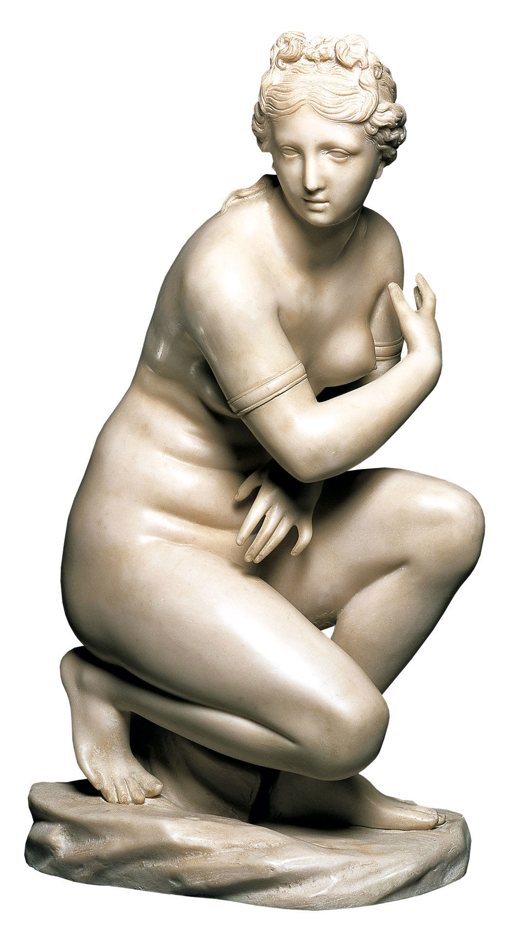 Crouching Aphrodite Venus Sculpture from Vatican Museums