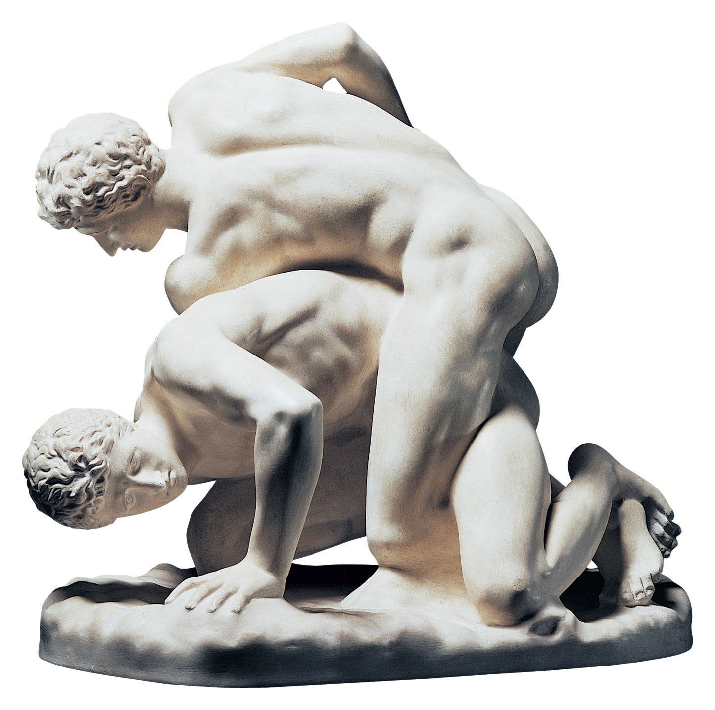 Wrestlers Greek Hellenistic Sculpture