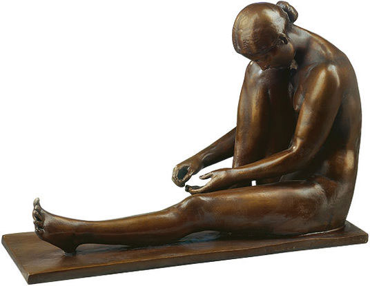 Bather Sculpture by Jane Poupelet made of Bronze