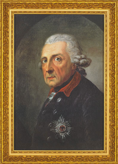 Frederick the Great, King of Prussia (1781) by Anton Graff