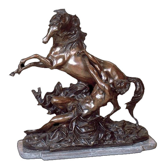 Rebelling Horse bronze sculpture statue