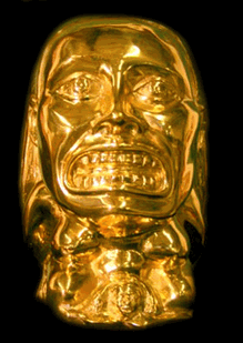Indiana Jones bronze Aztec Maya Idol