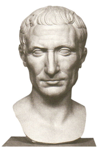 Julius Caesar Bust Sculpture – Identical Reproduction