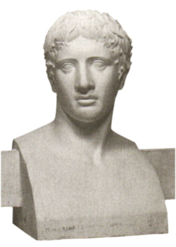 Doryphoros Bust Sculpture – Identical Reproduction