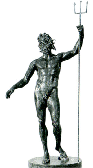 Poseidon Greek sculpture – Identical Reproduction