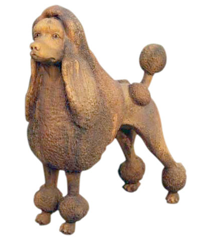 Poodle Statue Sculpture