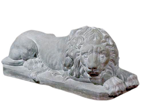 Awakened Lion Sculpture
