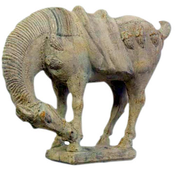 Oriental Horse Sculpture
