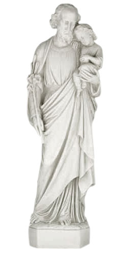 Saint Joseph with Child Statue 36″