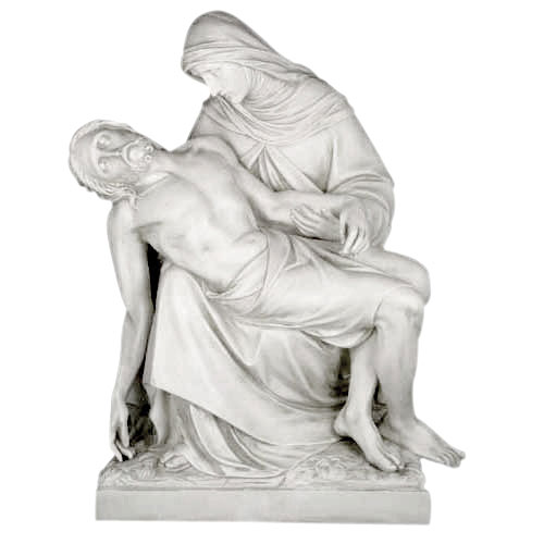Pieta by Daprato Sculpture 42″