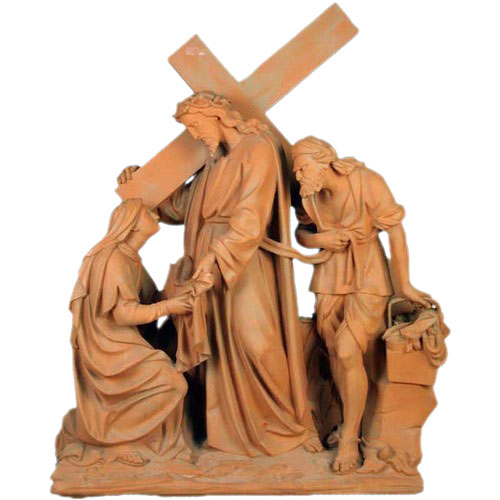 Jesus Meets Veronica Sculpture # 6