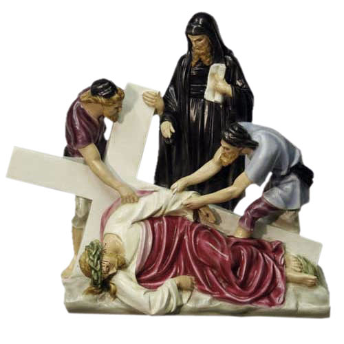 Jesus Falls The 3Rd Time Sculpture # 9