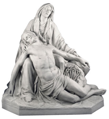 Pieta by Da Prato Life-size Sculpture