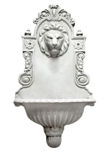 English Lion Wall Fountain