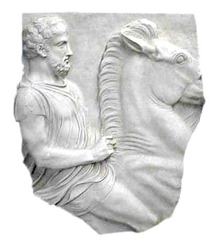 Pathenon Horseman Fragment Relief