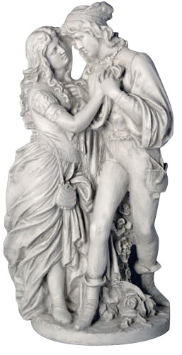 Romeo and Juliet sculpture 28.5″